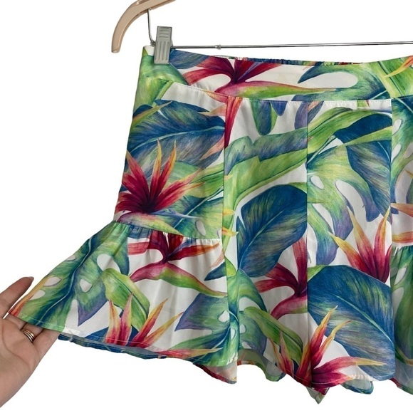 Show Me Your Mumu Skippy Shorts in Palm Flings, Size L - Picture 5 of 9